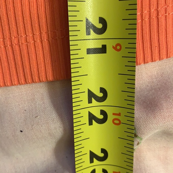 AVÍA TANGERINE ORANGE YOGA TOP WORKOUT SOORTS SIZE MEDIUM - Picture 8 of 11